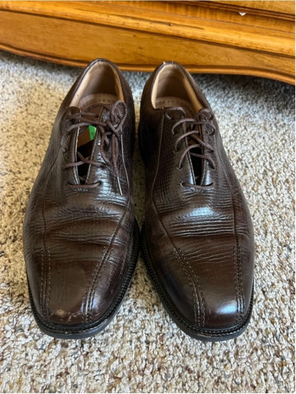 Men's FootJoy Brown Leather Professional Golf Oxfords & Derbys Size 9